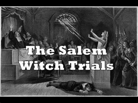 Participate in the witch trials